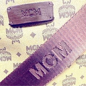 WOW POSHMARK Authentic MCM Crossbody with Leather Trimmings, MCM FESTIVAL READY!